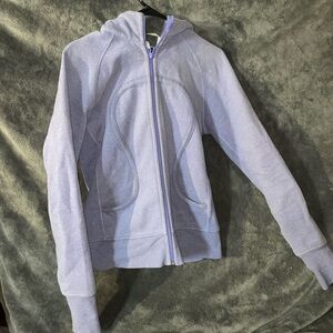 Lululemon Purple Zip-Up Hoodie